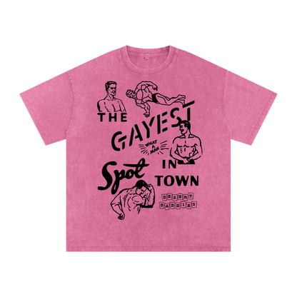 Desert Daddies What A Man Oversized Cotton T-Shirt