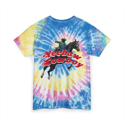 Yee Haw Cowboy Tied & Dyed Desert Daddy T-Shirt