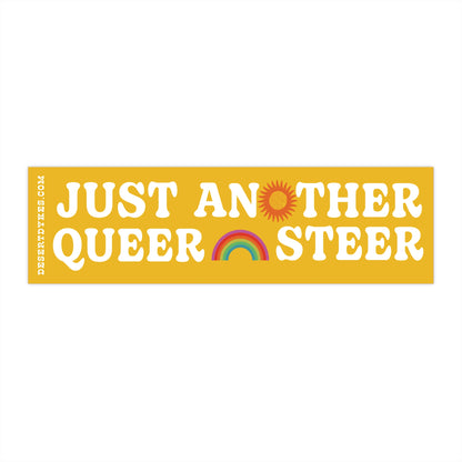 Just Another Queer Steer Bumper Sticker