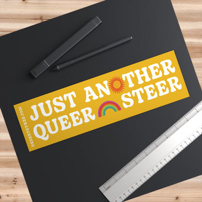Just Another Queer Steer Bumper Sticker