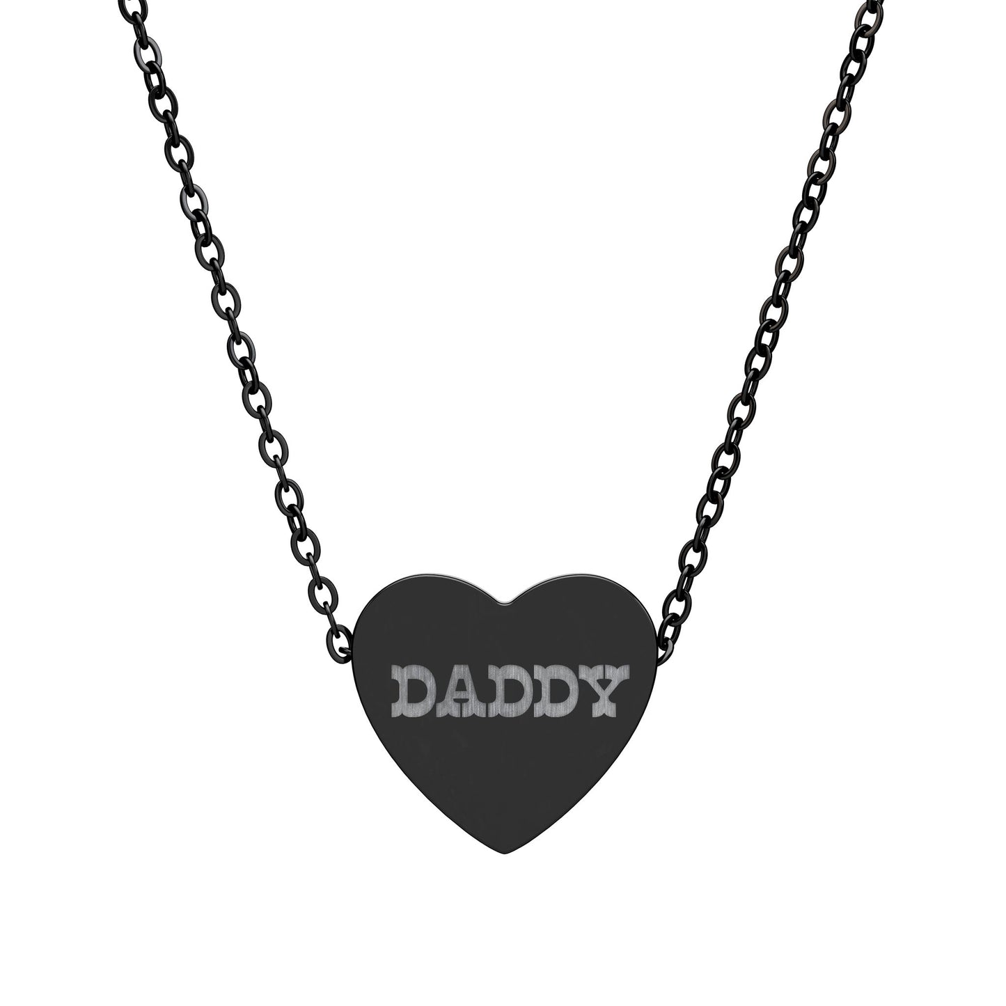I Love My Daddy Heart Necklace