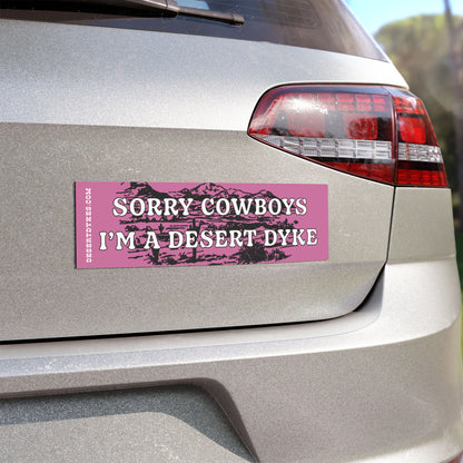 Sorry Cowboys Bumper Magnet