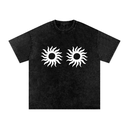 Sunbust Oversized Cotton T-Shirt