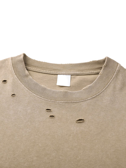 For The Love of Cacti - Heavyweight Hand-Frayed T-Shirt