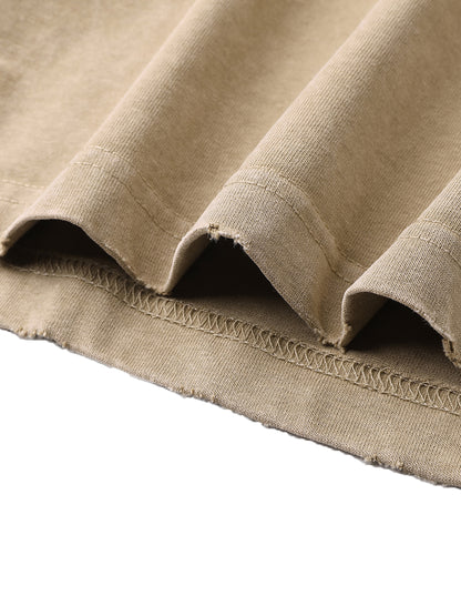 For The Love of Cacti - Heavyweight Hand-Frayed T-Shirt